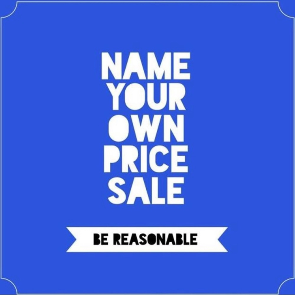 🛍️ NAME YOUR PRICE SALE 💜